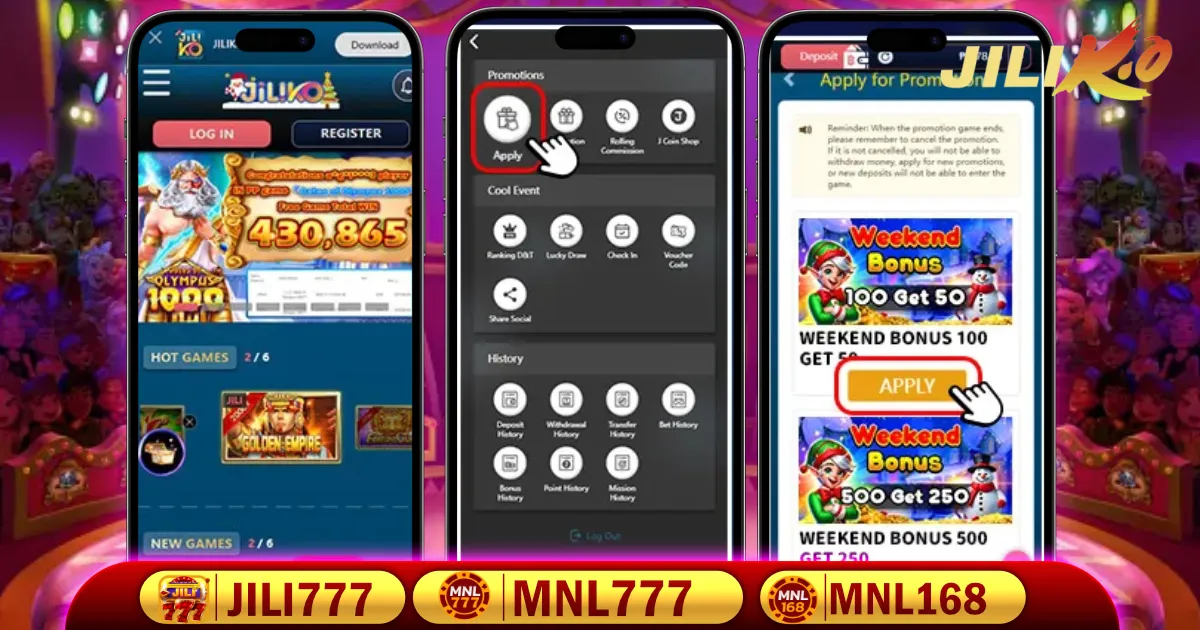 Jiliko 747 Online Casinos